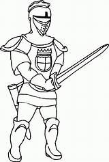 Knight Coloring Pages Knights Medieval Kids Printable Colouring St Print Rider People Activities George Georges Color Online Omalovánky Colour Rytíři sketch template