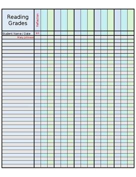 editable gradebook sheets  stalarczyk teachers pay teachers