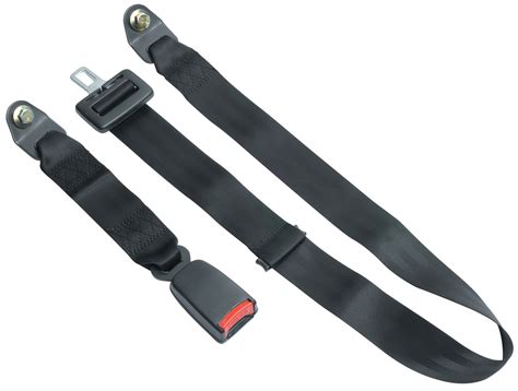 black adjustable universal car seat belt seater