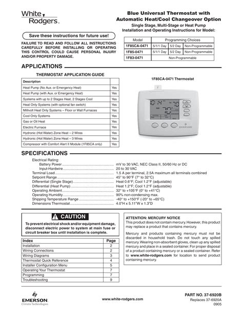 wiring diagram  white rodgers thermostat model  wiring diagram luis top
