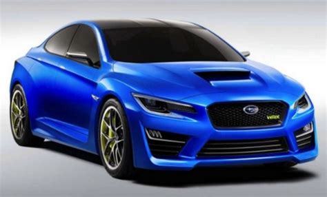 subaru wrx concept revealed  leaked images performancedrive