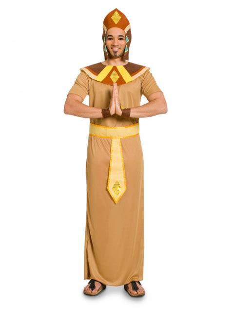 Costume Da Faraone Egiziano Marrone Per Uomo Costumi Adulti E Vestiti