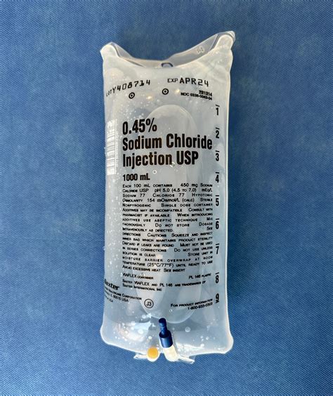 rx required iv  sodium chloride fluid bag  normal salin