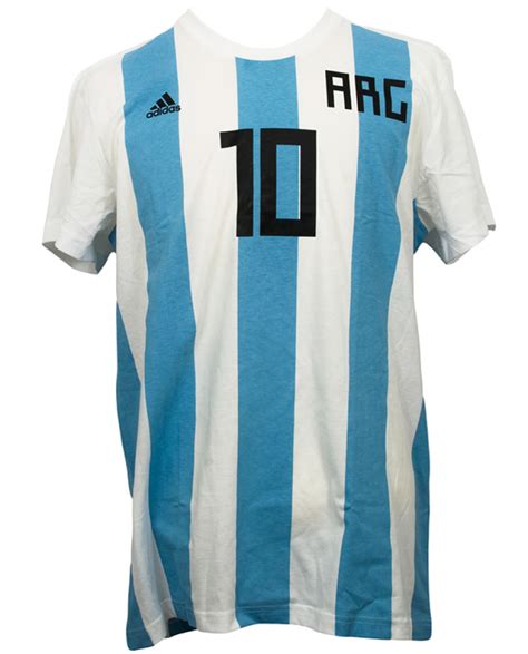 Lionel Messi Signed Argentina Adidas Jersey Inscribed Leo