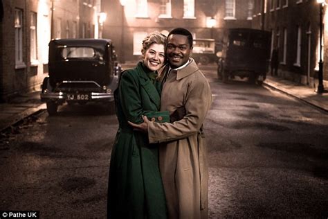 rosamund pike discusses new film a united kingdom on lorraine daily mail online