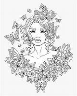 Coloring Adult Colouring Amazoncom Clip Books Girl Adults Pages Clipartkey sketch template