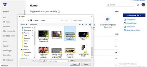 step  step guide  quickly compress  video  dropbox service