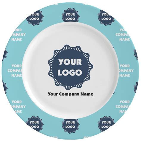 logo company  ceramic dinner plates set   personalized