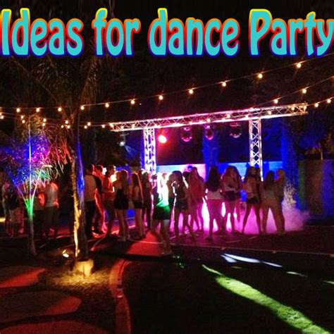 Great Ideas For Outdoor Dance Parties Slide 1