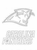 Carolina Panthers Logo Coloring Pages Panther Supercoloring sketch template