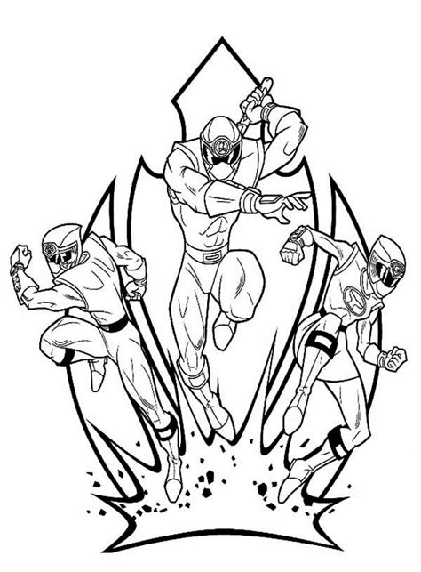 power rangers ninja steel rangers pages coloring pages