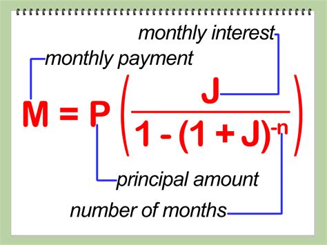 ways  calculate loan payments wikihow