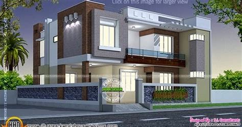 modern style indian home kerala home design  floor plans  houses