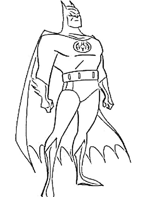 batman fantasy coloring pages