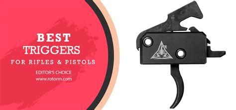 trigger reviews top triggers  rifles pistols rotorm fearless products