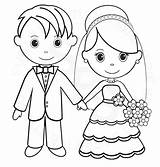 Wedding Coloring Pages Kids Activities Printable Choose Board sketch template