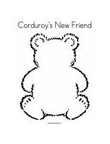 Bear Coloring Corduroy Teddy Pages Sad Outline Face Feelings Bears Printable Template Preschool Blank Happy Brown Cliparts Twistynoodle Head Sheets sketch template