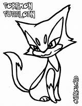 Lycanroc sketch template