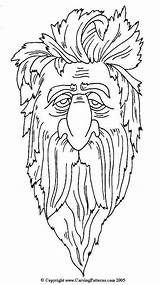 Wood Carving Patterns Burning Spirit Relief Pyrography Printable Pattern Line Woodworking Stencils Lsirish Beginners Detailed Above Project Projects Plans Woodburning sketch template