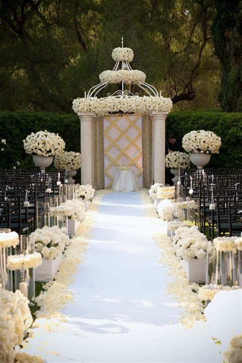 wedding ceremony ideas romantic decoration