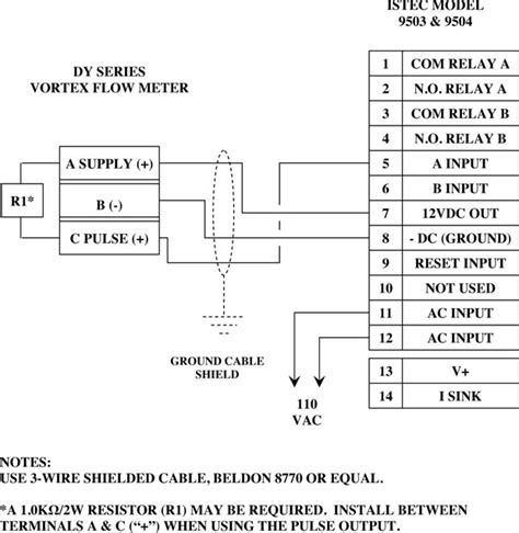 krohne flow meter wiring diagram collection