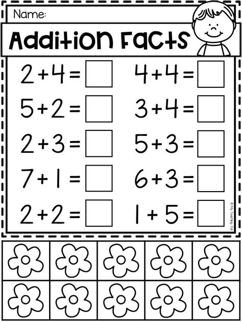 addition  subtraction worksheets preschool erikueno blog