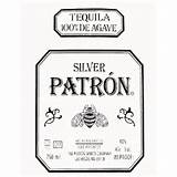 Tequila Clipart Bottle Patron Logo Silver El Cliparts Library sketch template