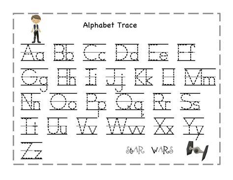 alphabet trace alphabet tracing alphabet preschool abc worksheets