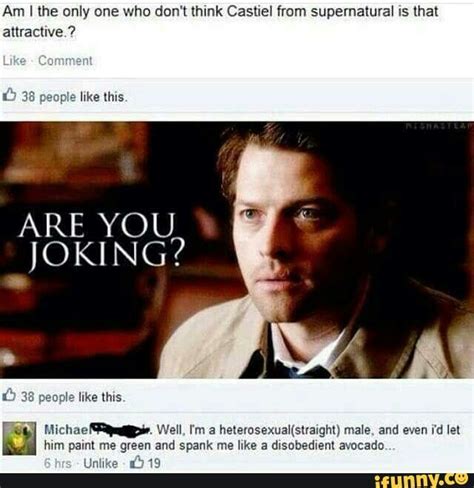 Supernatural Fandom Castiel Twentysomething Funny Memes Jokes