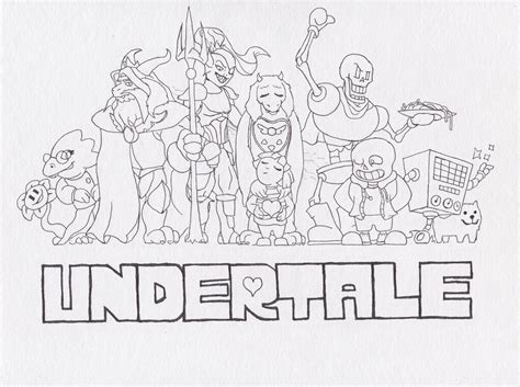 undertale temmie coloring pages