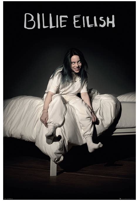 billie eilish bed maxi poster impericon nl