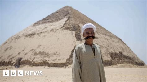 egypt s bent pyramid opens to visitors bbc news