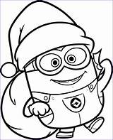 Minion Coloring Pages Minions Disney Christmas Choose Board Despicable Print Stock sketch template