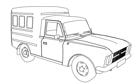 awesome truck model  coloring page coloring pages truck coloring