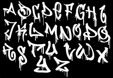 graffiti alphabet telecharger vectoriel gratuit clipart graphique