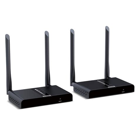 wireless ghz hdmi extender transmitter receiver kit  uhd  ir remote  ebay