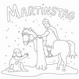 Martinstag Ausmalbild Malvorlage Kannst Du sketch template
