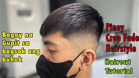 Pinoy Crop Fade Hairstyle Haircut Tutorial Youtube