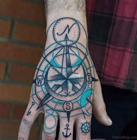 45 Great Compass Tattoos On Hand