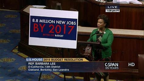 California Democrat Congressional Rep Barbara Lee