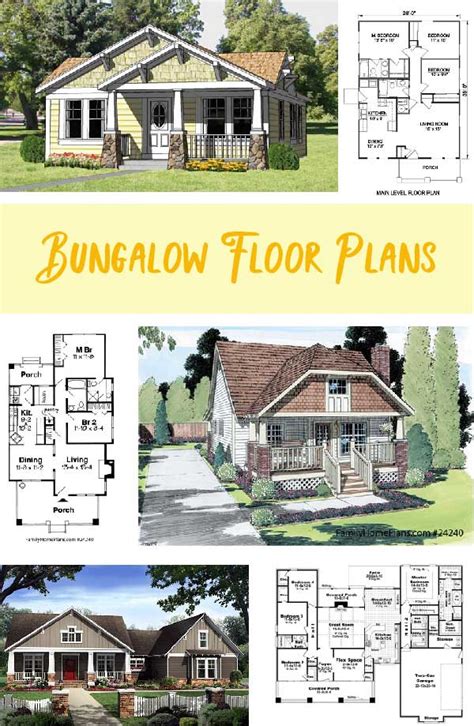 bungalow floor plans bungalow style homes arts  crafts bungalows