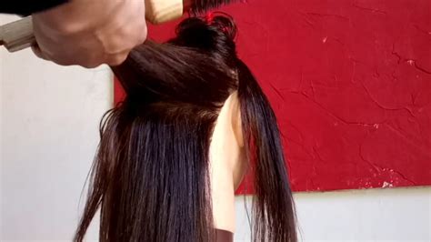 beautiful hairstyle  scratch youtube