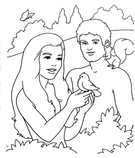 printable adam  eve coloring pages  kids  coloring