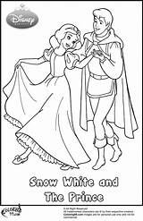 Prince Coloring Snow Pages Disney Princess Handsome Clipart Library Popular sketch template