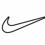 Nike Logo Swoosh Outline Coloring Drawing Template Drawings Simple Pages Easy Butterfly Canvas Mini Para Svg Da Logos Outlines Sketchite sketch template