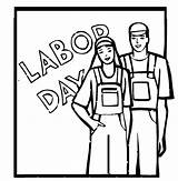 Labor Coloring Pages Labour Clip Printable Clipart Kids Drawing Cliparts Color Print Sheets Bbq Worker Cliparting Holidays Precedent Use Getdrawings sketch template