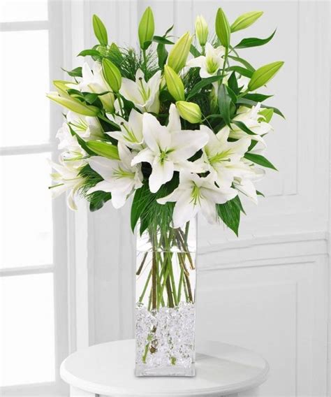 simple  important   remember  white lilies