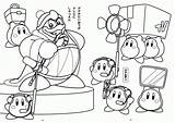 Coloring Kirby Pages Print Psd Popular Coloringhome sketch template