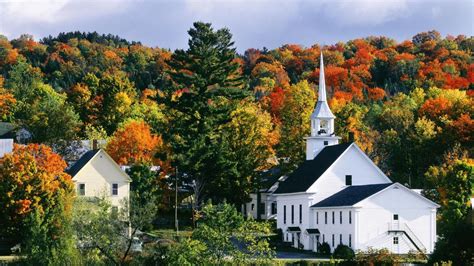 Autumn In New England Vermont 1920x1080 Full Hd