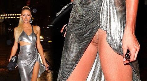 paris hilton upskirt nude pussy flash wardrobe malfunction seen by paparazzi in new york